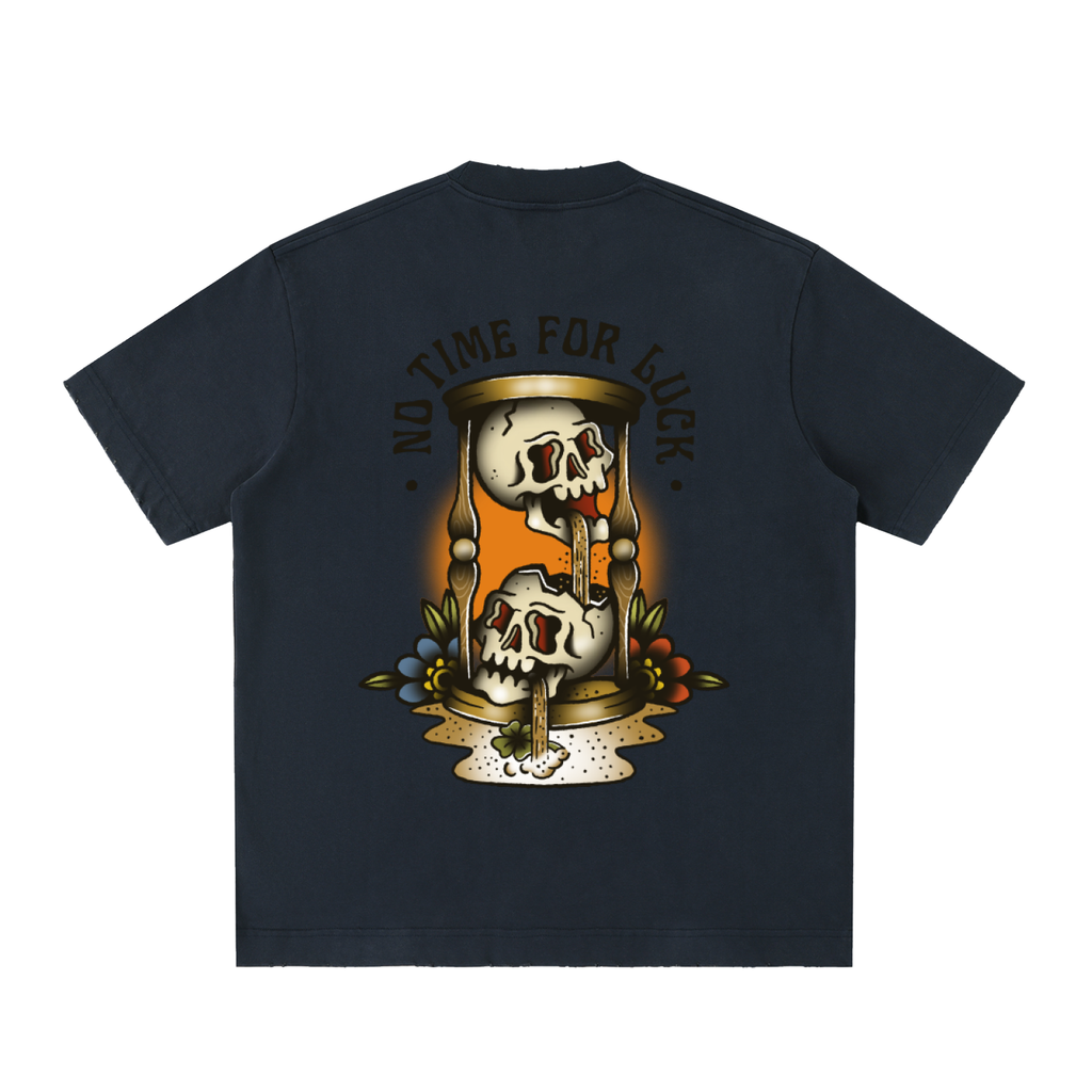 NTFL Hourglass Skull Vintage Tee