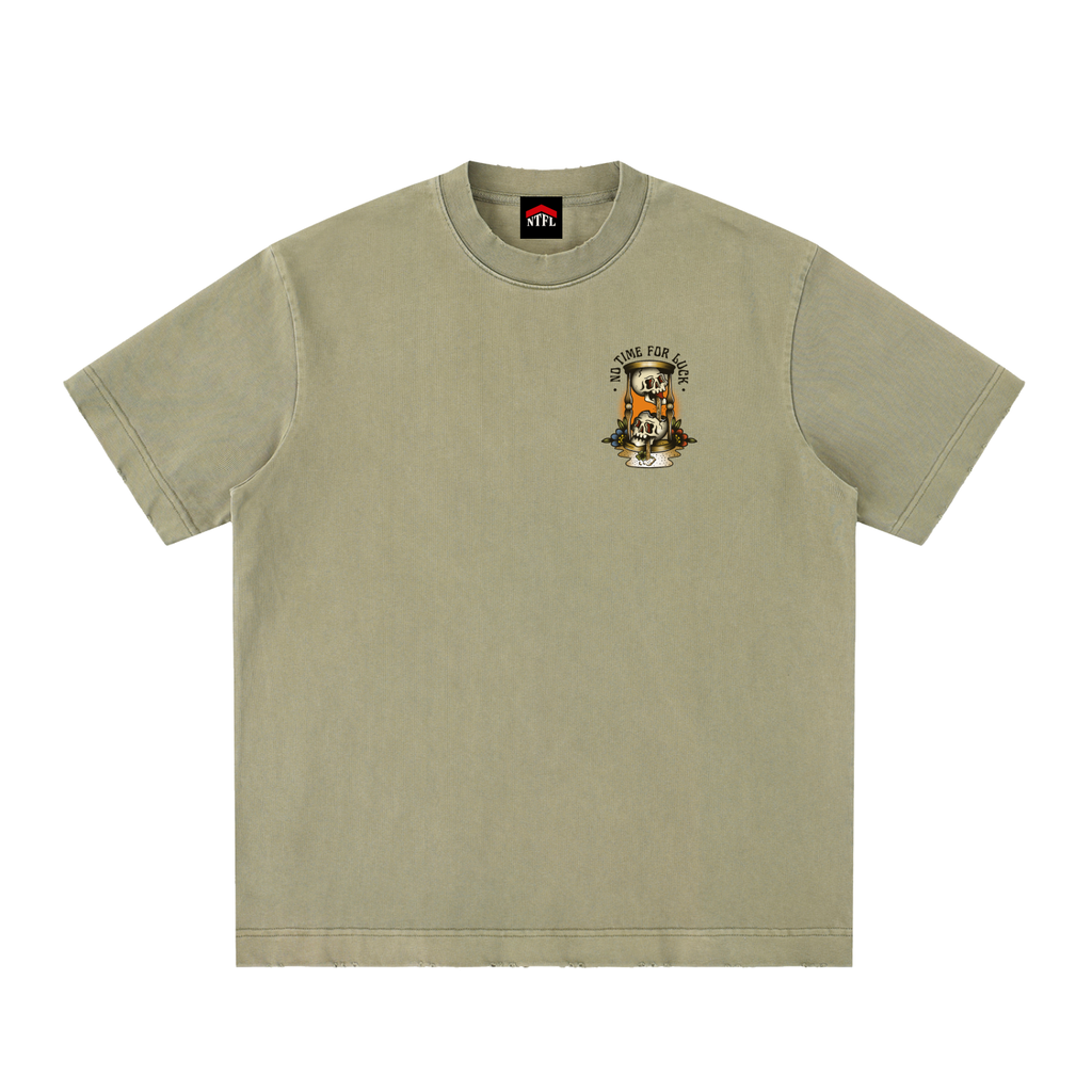 NTFL Hourglass Skull Vintage Tee