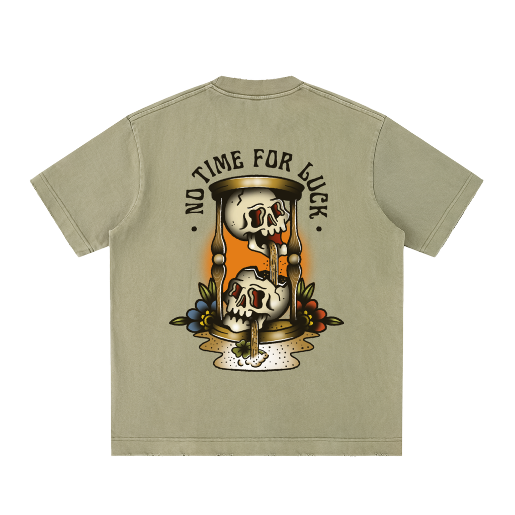 NTFL Hourglass Skull Vintage Tee
